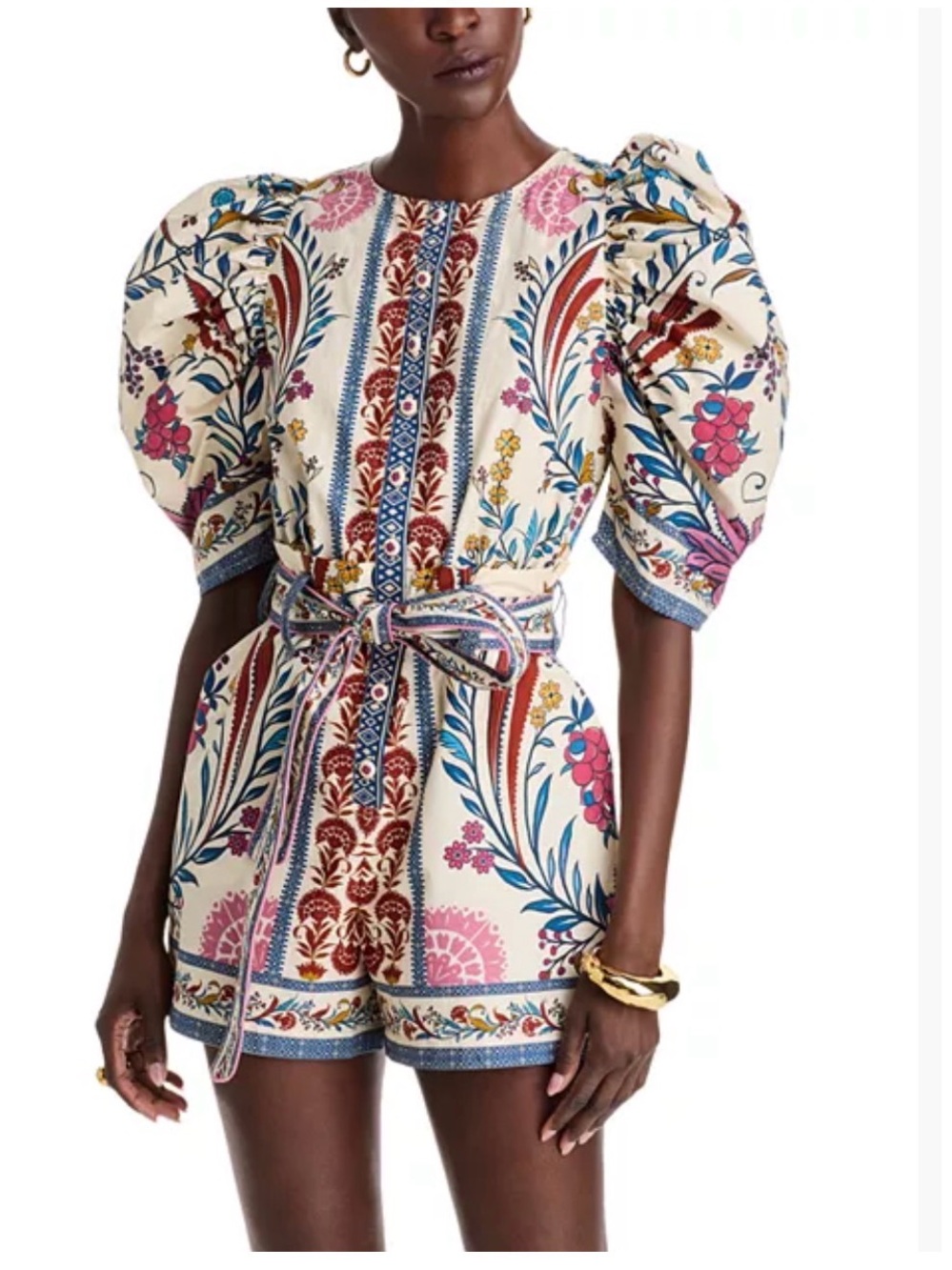 FARM Rio Romantic Lightness Romper, XS